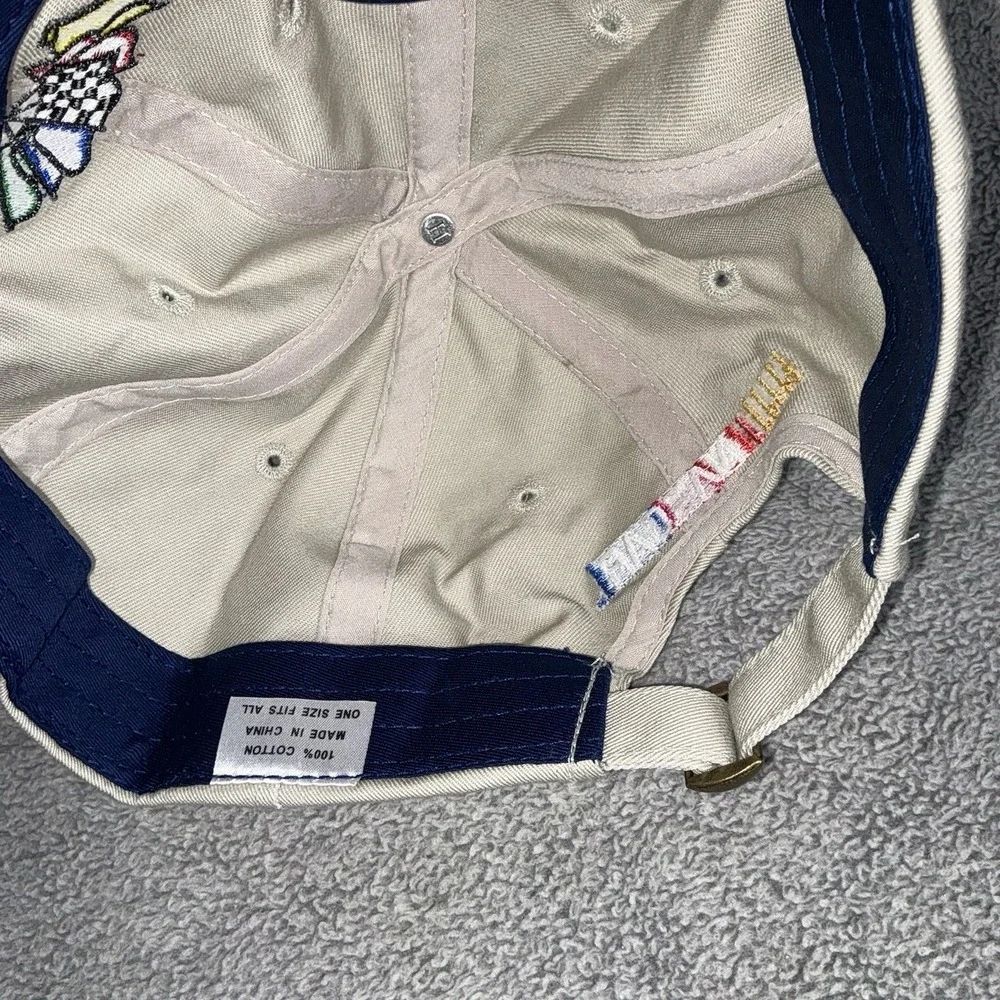 Raybestos Hat Cap Strap Back Brown Beige Blue Brakes Nascar Racing - Picture 5 of 5